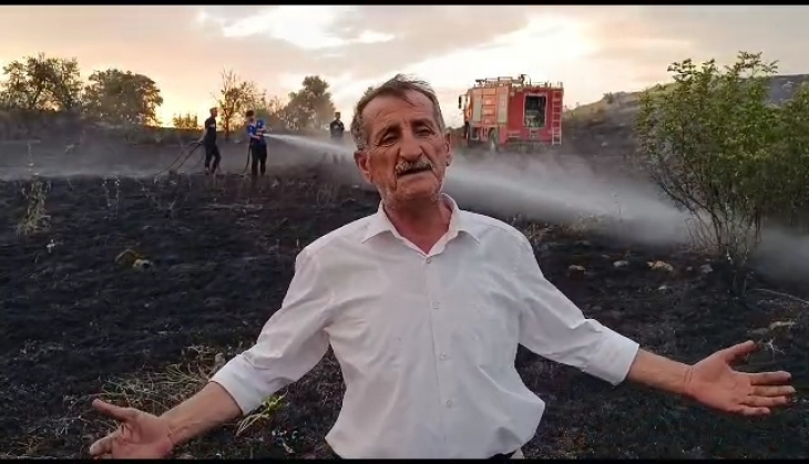 Siirt'teki Büyük Yangının Bilançosu Belli Oldu! 70 Dönüm Arazi Kül Oldu