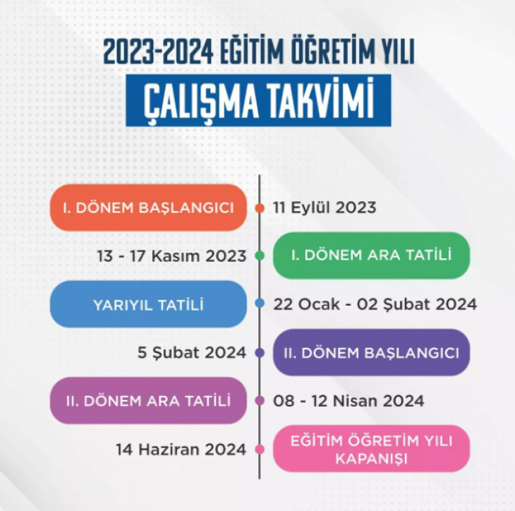 Yeni Takvim Belli Oldu! İşte Okulların Açılacağı Tarih