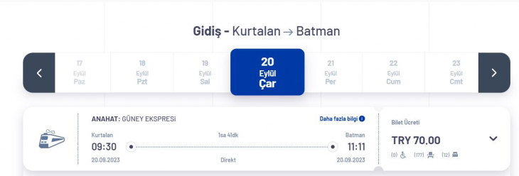 TCDD'den Tren Biletlerine Dev Zam! Kurtalan'dan Batman'a Trenle Gitmek Dolmuştan Daha Pahalı Oldu!