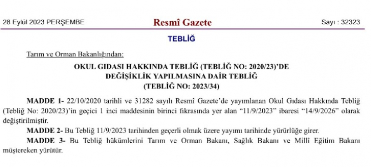 Anaokullarına verilen ücretsiz yemek 2026'ya ertelendi