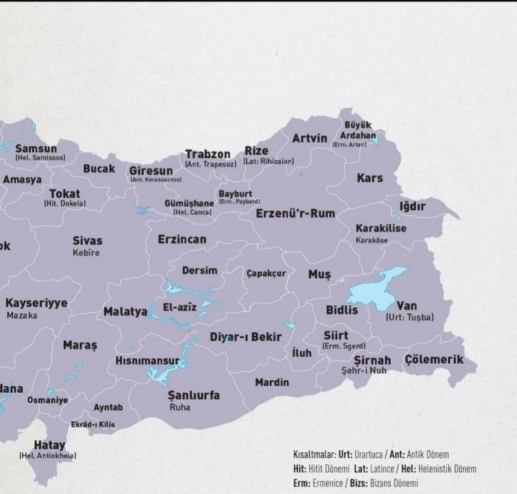 Şehirlerin Osmanlı dönemindeki ismi açıklandı! Bakın Siirt'in ismi neymiş?