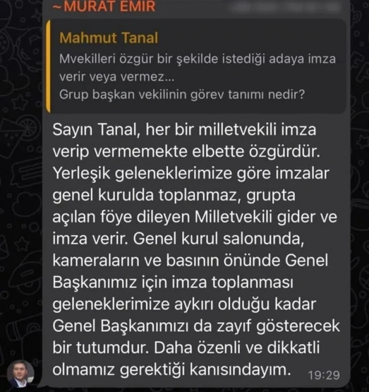 CHP'de imza krizi! WhatsApp yazışmaları ifşa oldu: Birbirlerine girdiler