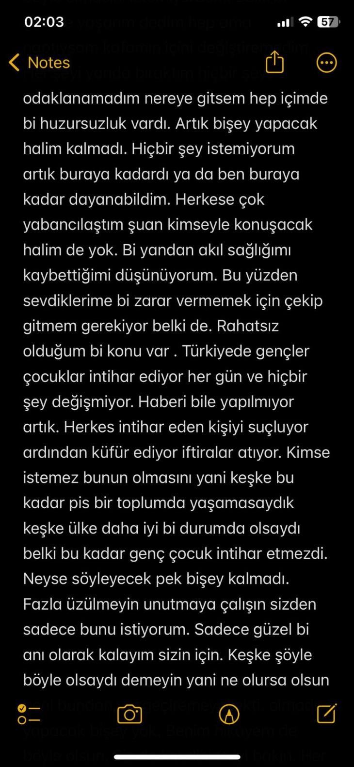 Anadolu Üniversitesi'nde 21 yaşında bir öğrenci, ardından not bırakıp hayatına son verdi