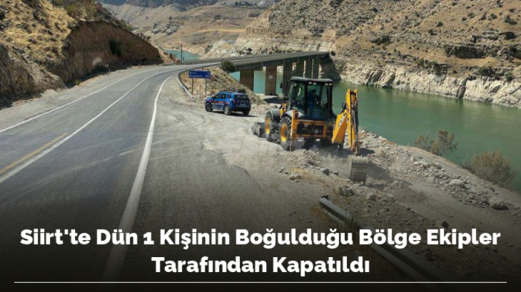 Siirt'te Aracıyla Botan Çayına Giren Sürücü Canını Zor Kurtardı!