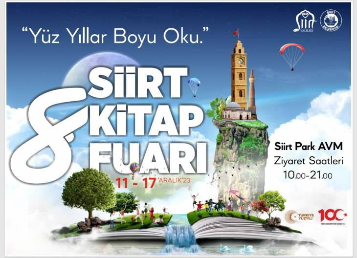 Geleneksel Siirt Kitap Fuar 11 Aralık'ta Açılıyor