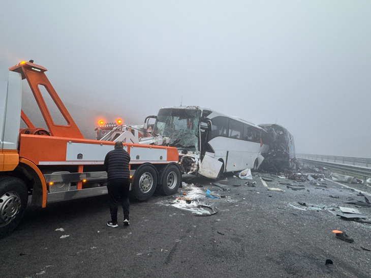 Kuzey Marmara Otoyolu'nda zincirleme kaza: 10 ölü, 59 yaralı