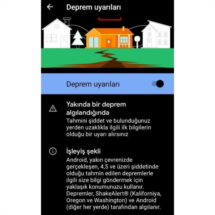 Deprem öncesinde bildirim gönderdi: Android deprem uyarı sistemi nasıl açılır?