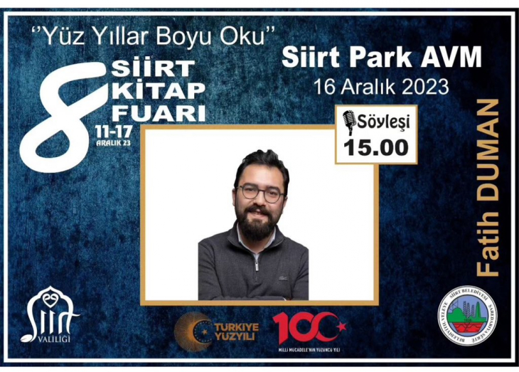 Siirt'te Kitap Fuarındaki Ünlü Yazarın Söyleşisine Kentin Kronik Sorunu Havaalanı Engeli!