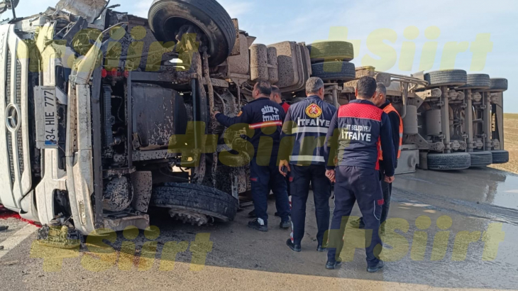 Siirt-Batman Yolun Feci Kaza: 1 Ölü 2 Yaralı