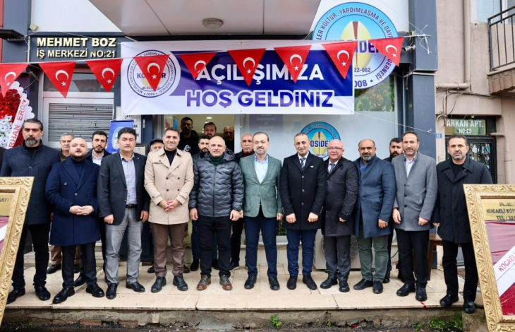 Kocaeli'de Siirtlilerin Yeni Dernek Binası Açıldı!