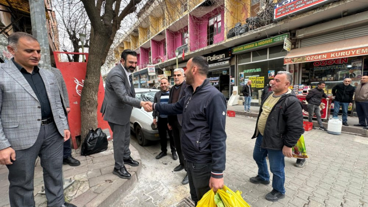 AK Parti Belediye Başkan Adayı Av. Ekrem Olgaç, Esnaf Ziyaretlerine Devam Ediyor