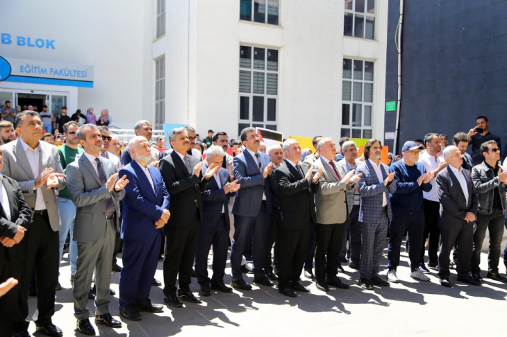 Siirt Üniversitesinde 'Gazze'ye Bir Ses, Bir Nefes' Etkinliği Düzenlendi