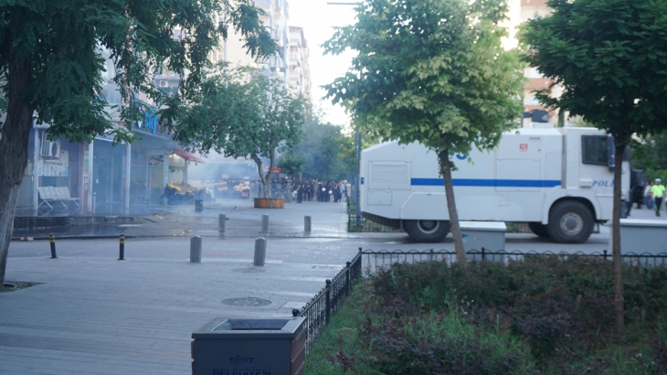 Siirt'te, Hakkari protestosuna polis müdahalesi: 3 gözaltı