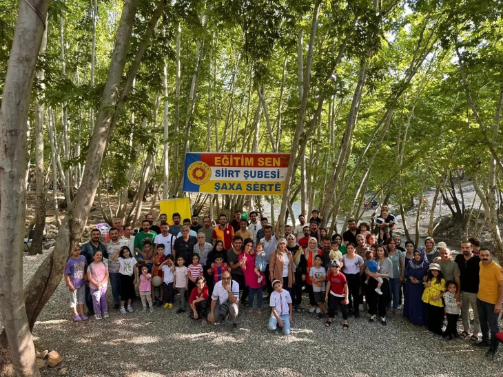 Eğitim Sen Siirt Şubesi'nden Dayanışma Pikniği