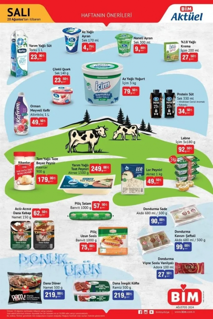 BİM 20-21 Ağustos 2024 aktüel ürün kataloğu ve indirim fırsatları!