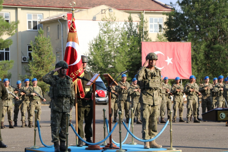 Siirt'te Komuta ve Sancak Devir Teslim Töreni Gerçekleştirildi