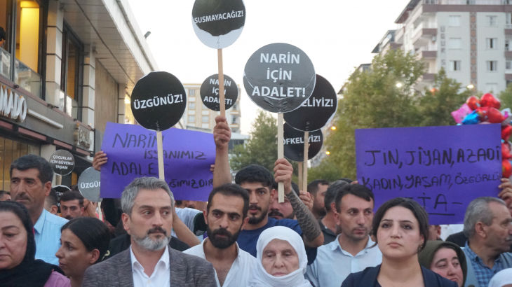 Siirt'te 18 STK Narin İçin Yürüdü! ''Çocukların Korunması Toplumun Ortak Sorumluluğudur''