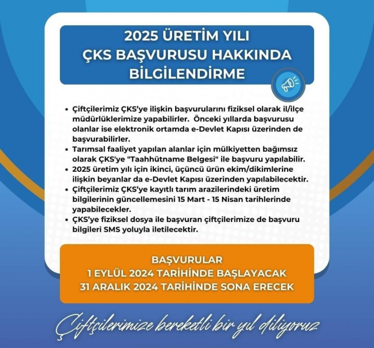 Siirt'te 2025 Çiftçi Kayıt Sistemi Başvuruları Başladı! İşte Başvuru Şartları ve Detaylar